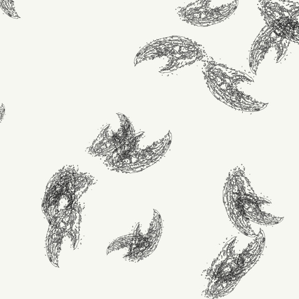 Detail showing grid boundary